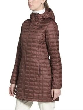 Earthcore utility chic the north face thermoball eco parka dusty mauve small